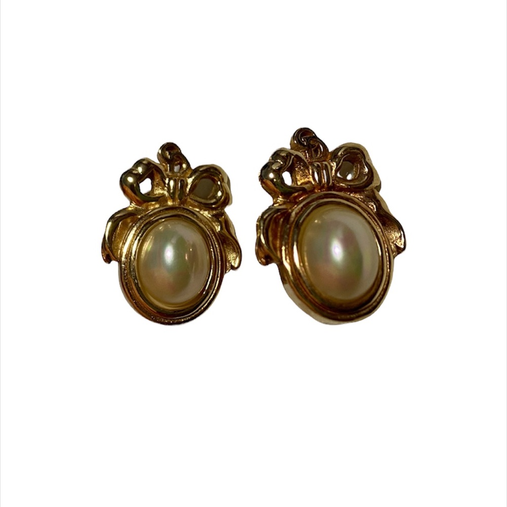 Sold! Christian Dior Stud Earrings - Picture 1 of 7